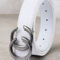 winsome deal Women Casual, Formal White Artificial Leather Belt-picture-21