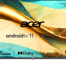acer 127 cm (50 inch) Ultra HD (4K) LED Smart Android TV with Android 11, Dolby Vision-Atmos, 60W HiFi Speakers-picture-0