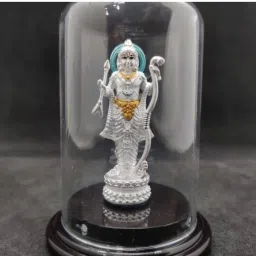 Ram Silver Idol- Deepa Jewellers Decorative Showpiece-7 cm-image-7