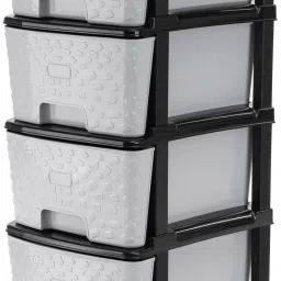 6 Compartments Plastic NEW 6XL STONE MODULAR DRAWER SYSTEM MULTI PURPOSE STORAGE BOX BASKET-14
