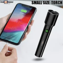 daily needs shop Rechargeable Torch Light Zoomable Head 3 Mode LED 50 Watt High Brightness Torch 5 hrs Torch Emergency Light image 5