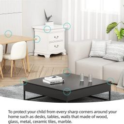 mrquee Siya baby safety corner protector, Silicon Protector, Sharp Edge Protector image 2
