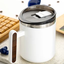 Coffee Lover's Second Preferable Choice Sipper Lid Stainless Steel, Plastic Coffee Mug-image-14