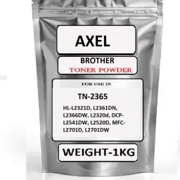 AXEL 2365 TONER POWDER Compatible with Brother DCP-L2541DW,HL-L2321D(1KG) Black Ink Toner-16