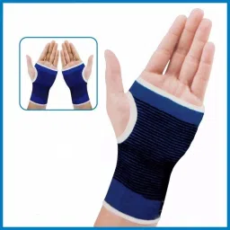 loyal emple Combo of Palm Gloves + Knee Support + Elbow Support + Ankle Support | 4 in 1 Pack Knee Support image 4