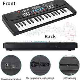 nilesawar X210 Piano Toy with Microphone, USB Power Cable & Sound Recording Function Best Birthday Gift for Boys and Girls Musical Instruments Latest Analog Analog Portable Keyboard image 2