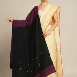 JAYPORE Ethnic Motifs Woven Design Woollen Shawl-picture-17