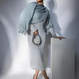 MODARTA Embellished Beads & Stones Shawl-image-56