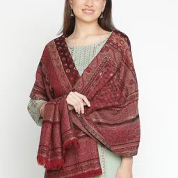 SHINGORA Floral Woven Design Shawl-picture-24