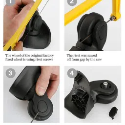 crafscrop 4WHL-BLK-5CM Multiple Unit Measuring Wheel image 4
