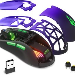 Archer Tech Lab Hawkeye Gaming Mouse 6 DPI, RGB Lighting, 7 Keys, 1000Hz, 450mAh Battery Wired OpticalGaming Mousewith Bluetooth-10