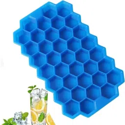 Ice Cube Tray Mold Trays For Freezer Moulds Small Cubes Tray Blue Silicone Ice Cube Tray-image-61