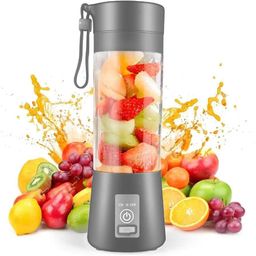 gomaihe Nx Plus Portable 6-Blade Electric JuicerBlender with built-in JarJuicer Mixer Bottle,Fruit Juicer Machine,USB Rechargeable Personal Size Juicer Grinder Mixers (Multicolour) image 1