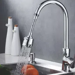 cossimo 360 Rotation Tap Shower with 2 Mode, Metal Hose Kitchen Faucet Extender Spouts Faucet Function Diverter-picture-17