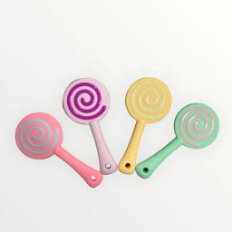 Lollipop Shape Baby, Kids (Pack of 4) Teether-15