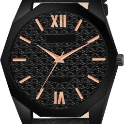 Analog Watch - For Men Black 3d embossed Dial JV-LR81-image-36