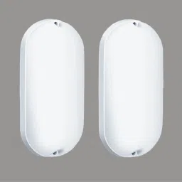 LED Outdoor Oval Shape Waterproof Wall/Ceiling Light (9 WATT) Cool White Light, Recessed Ceiling Lamp-picture-14