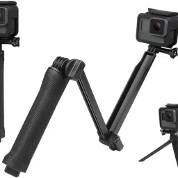 MOOZMOB Handheld Short Stand for Action Cameras Tripod Stand Mount Camera Stand Mount Tripod-image-74