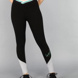 Color Block Women Black Tights-image-45