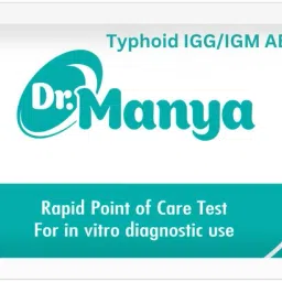 Dr Manya Typhoid IGG/IGM Antibody Test Kit - Pack of 5 PCs Serum/Plasma Antibody Test Kit-image-0