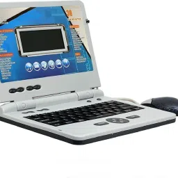 toy mart Notebook Shape Computer/Laptop with Music and Mouse Control image 3