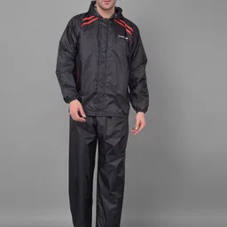 dollar Solid Men Raincoat-picture-46