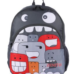 Large 35 L Backpack Kiddo School Backpack (Grey) -15 inches-image-22