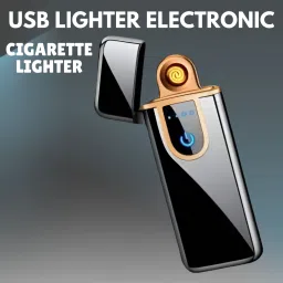 USB Cigarette Lighter for Smoking Windproof Slim Lighter with Fingerprint C295 USB Cigarette Lighter for Smoking Windproof Slim Lighter with Fingerprint C295 Pocket Lighter-image-41