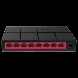 MERCUSYS 8 Ports Switch/Plug (Green Ethernet Technology, MS108G, Black)-7