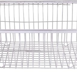 Dish Drainer Kitchen Rack Stainless Steel Kitchen Tokra/Dish Drainer ( Stainless steel Made , Dishwasher safe , Rust Free ) Steel-image-27