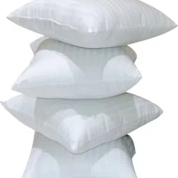 Polyester Fibre Stripes Cushion Pack of 4-image-45