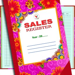 Sales Register | 50 Sheet | 100 Pages Hard Bound 1-Part Record Keeping Books-picture-22