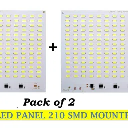 ( Pack of 2) 210 SMD led circuit board kit for 200 watt led light or 200w Led flood light outdoor|Light Board|Led Panel|Led Board| Electronic Components Electronic Hobby Kit-22
