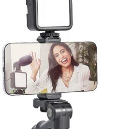 DHAN GRD AY49 Vlogging Kit Making (Mic, Selfie Light, Tripod Stand, Mobile Holder, Mount) Monopod, Monopod Kit, Tripod, Tripod Kit-36