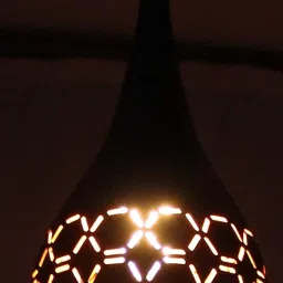 KIN-BLACK BALLOON CUTTING HANGING 01 Decorative Hanging Lamp/Pendant Lamp/Ceiling Light to décor your Home, Bedroom, Drying Room, Living room, Restaurant and Home Decor Pendants Ceiling Lamp-image-11