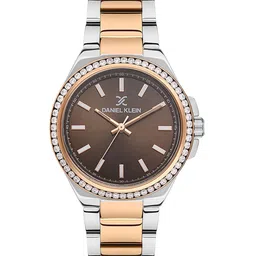 Daniel Klein Women Embellished Bracelet Style Straps Analogue Watch DK.1.13500-5-image-27