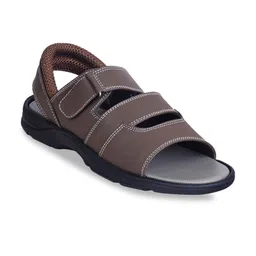 Ajanta Men Brown Comfort Sandals-image-42