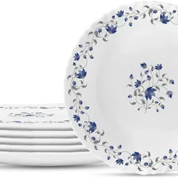 Helena 100% bone ash free Quarter plate 7.5"(6 pcs) set Half Plate-image-65