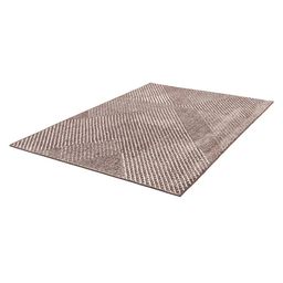 OBSESSIONS Brown & White Patterned Polypropylene Carpet image 3