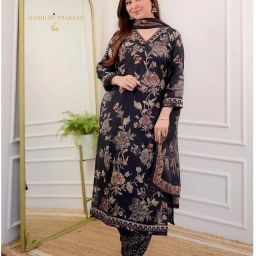 Women Pure Cotton Kurti Patiala Set-image-17