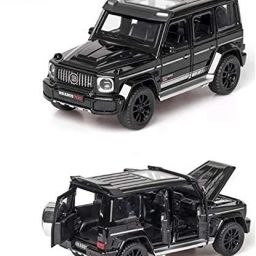 1:32 Brabus 700 Diecast Metal Pull back Toy car with Light & Music for Kids-image-62