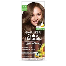 Garnier Color Naturals Ultra Hair Color 55ml + 50g - Golden Brown 7.3-41