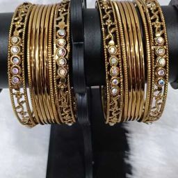Alloy Silver Bangle Set-image-98