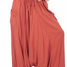 Solid Rayon Women Harem Pants-image-37