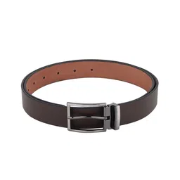 HENEDA Men Brown Leather Formal Belt-image-62