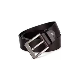 KAEZRI Men Brown Printed Leather Formal Belt-image-21