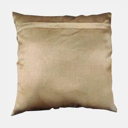 Good Vibes Brown Set of 3 Embellished Square Cushion Covers image 2