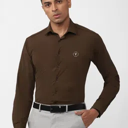Van Heusen Move Labs Men Spread Collar Slim Fit Stretchable Stain Resistant Anti Bacterial Formal Shirt-image-76