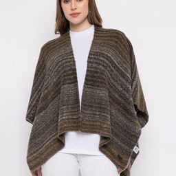 513 Knitted Open Front Kimono Acrylic Shrug-17