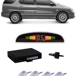 JB527 Silver Car Reverse Parking Sensor with LED Display 4 Sensor J527 Parking Sensor-14